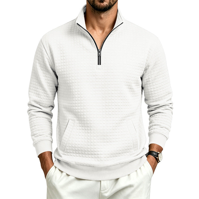 Long-sleeve pullover top